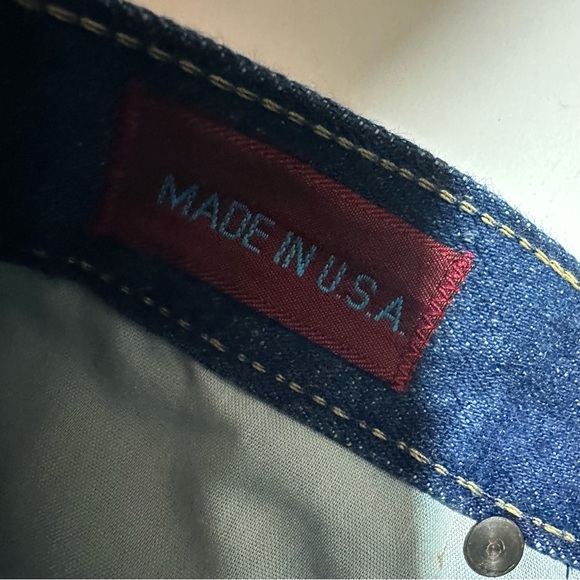 Vtg 80s Chic Jeans Sz 10 Blue Denim Mom Hi Rise Tapered Leg Made In USA - Picture 5 of 9